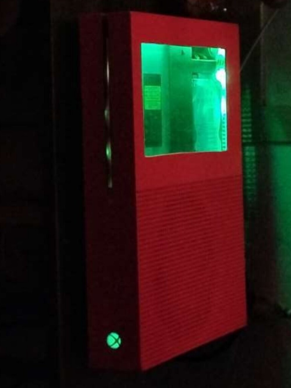 Xbox One S Custom Modded (LED's + Window)